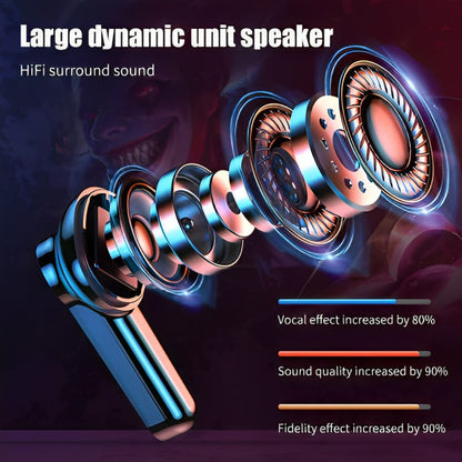 M28 Wireless Game Ear buds HD Voice 128 hours standby with power bank 2000 mAh