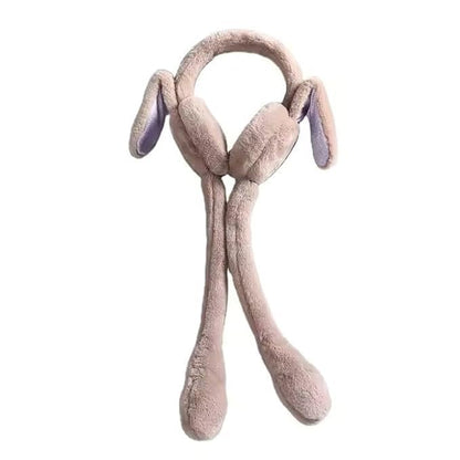 Plushy Cute Moving Ear Muffs