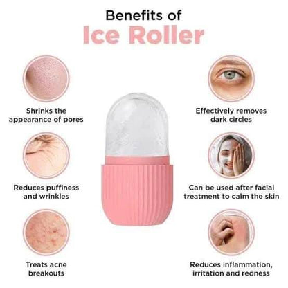Ice Roller for All Skin Types Hydrating Silicone