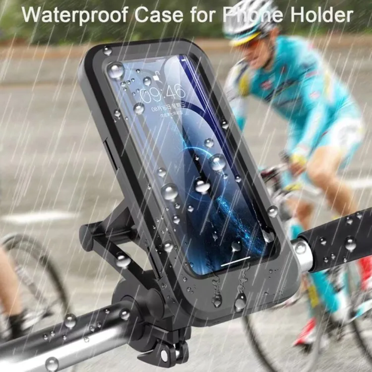 Waterproof Motorcycle Phone Holder Universal Bike Mount