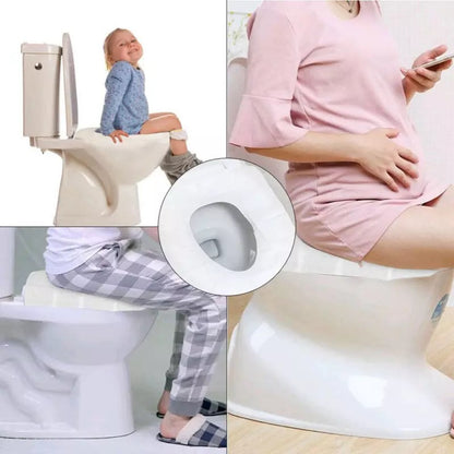 Portable Disposable Toilet Seat Cover Mat Toilet Paper Pad Bathroom Accessories for home or public convenience