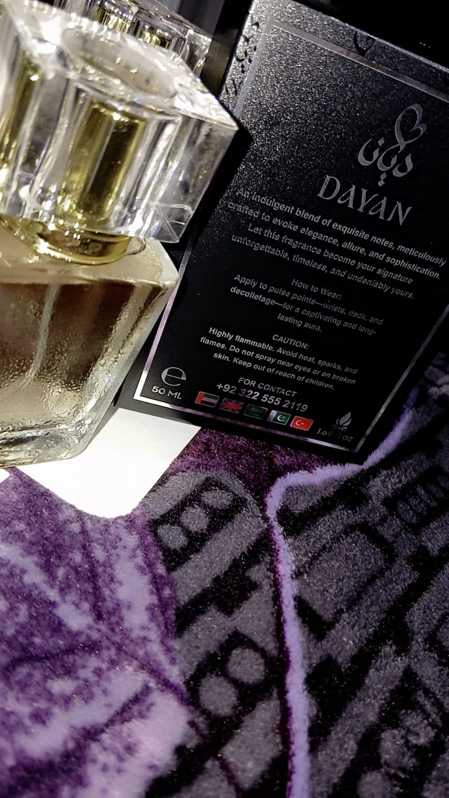 Dayan Oud Sultani Long-lasting fragrence