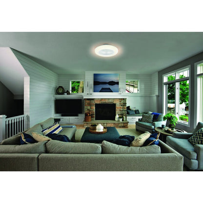 Smart 2 In 1 Ceiling Fan With Remote Control Lighting E27 Conversion Base Lighting Base Suitable for Bedroom and Living