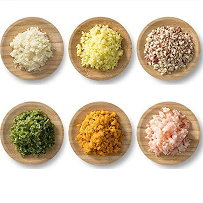 4 in1 Multifunctional Electric Vegetable Chopper and Slicer set